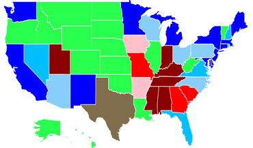 electoral map